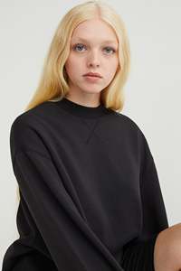 Conjunto de ropa de otoño e invierno para mujer, Jersey holgado, pantalones de chándal, sudadera lisa con cuello redondo, pantalones de chándal para mujer - Product Image 6