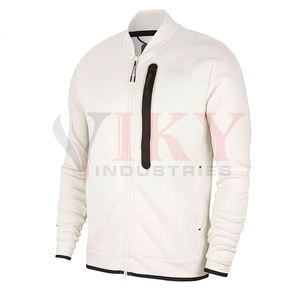 Chaqueta Bomber impermeable para hombre, cazadora con logotipo bordado personalizado - Product Image 6
