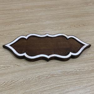 Plateau de service en bois pour chocolat, livraison gratuite de haute qualité avec mère de perle brillante pour Eid fabriqué au Vietnam - Product Image 1