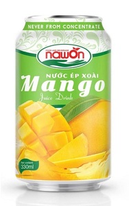 Custom Label 330ml NAWON Canned Top Quality Natural Health Drink Original Mango Juice <b>Beverage</b> Manufacturer Wholesale - Product Image 6