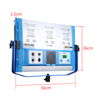 NiceFoto TC-768II 140W lampu led video RGB dapat diredupkan lampu Panel LED multiwarna lampu Video