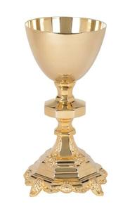 Ican gravée de glace fini en or avec marqueur, laiton plaqué argent, gravée et gravée à la cisaille avec passoire, pour église, idée cadeau - Product Image 6