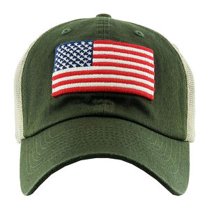 Casquettes de sport brodées en coton 100% à 6 panneaux, style décontracté, pour hommes, vente en gros - Product Image 2