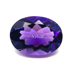 พลอยอเมทิสต์บราซิลธรรมชาติทรงรีตัด12X16mm ราคาโรงงานคุณภาพสูงอัญมณีหลวมต่อกะรัต | คู่ | - Product Image 1