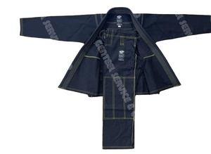 Jiu jitsu-traje de jiu jitsu negro personalizado, colección Total con logotipo personalizado, parches, tamaños y colores, compra a granel para hacer tu marca - Product Image 2