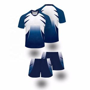 Camiseta de rugby con estampado de sublimación, uniforme de manga corta con cambio de color - Product Image 1