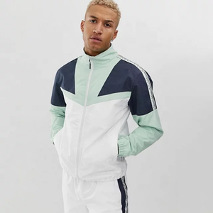 El más nuevo personalizado Casual Sportswear cremallera Pantalón pulóver conjunto de dos piezas hombres chándal 2025 - Product Image 2