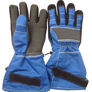 Gants de lutte contre l'incendie en cuir véritable de haute qualité, nouveau style, ignifuges, Keven Impex KI-1404, anti-coupure, imperméables, compatibles avec les écrans tactiles, USA - Product Image 1