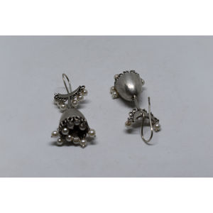 Pendientes de aro estilo indio de última moda, con apariencia de latón y plata, para mujeres y niñas. - Product Image 4