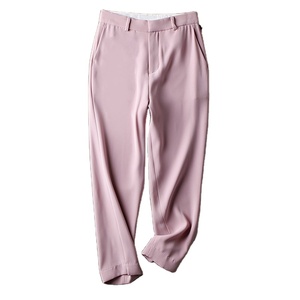 Pantalones de algodón lisos personalizados para mujer, 2022 - Product Image 2