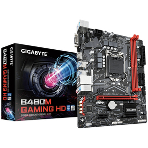 GIGABYTE-placa base para juegos B460M, usada en HD con Intel <span class=keywords><strong>LGA</strong></span> <span class=keywords><strong>1200</strong></span>, B460 Chipset, compatible con procesador de serie Core de 10. ª generación - Product Image 1