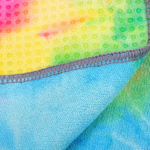 Thân Thiện Với Môi 72 Inch Chiều Dài Chống Trượt Mềm Sợi Nhỏ Tập Thể Dục Yoga Khăn Với Chống Trượt Silicon Chấm - Product Image 2