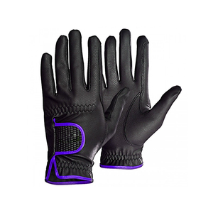 Guantes ecuestres Guantes de equitación de cuero Premium Agarre óptimo Ajuste cómodo Diseño de rendimiento de excelencia certificado - Product Image 4