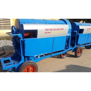 Venta caliente 800 kg/hora Trilladora de arroz de trigo Trilladora DE TRIGO Máquina trilladora de frijoles con motor diésel - Product Image 4