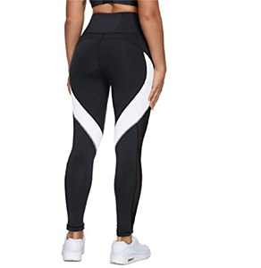 Stretchable High Waist Women's Yoga Pants Mesh Workout <b>Leggings</b> <b>With</b> <b>Pocket</b> Scrunch Butt Gym Fitness Sets Wear Tights For Women - Product Image 2
