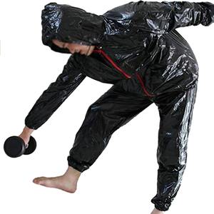 Men's & Women's Gym Workout Weight Loss <b>Sauna</b> <b>Suit</b> Fitness Exercise PVC Sweat <b>Sauna</b> Clothes - Product Image 1