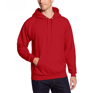 Nuevo de gran tamaño de los hombres de invierno sudaderas con capucha de la calle de manga larga de Color sólido Casual Fleece Tops hood - Product Image 2