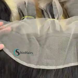 Pelo 2022 humano de Color vietnamita, pelo sedoso de trama recta con cierre frontal, gran oferta - Product Image 3