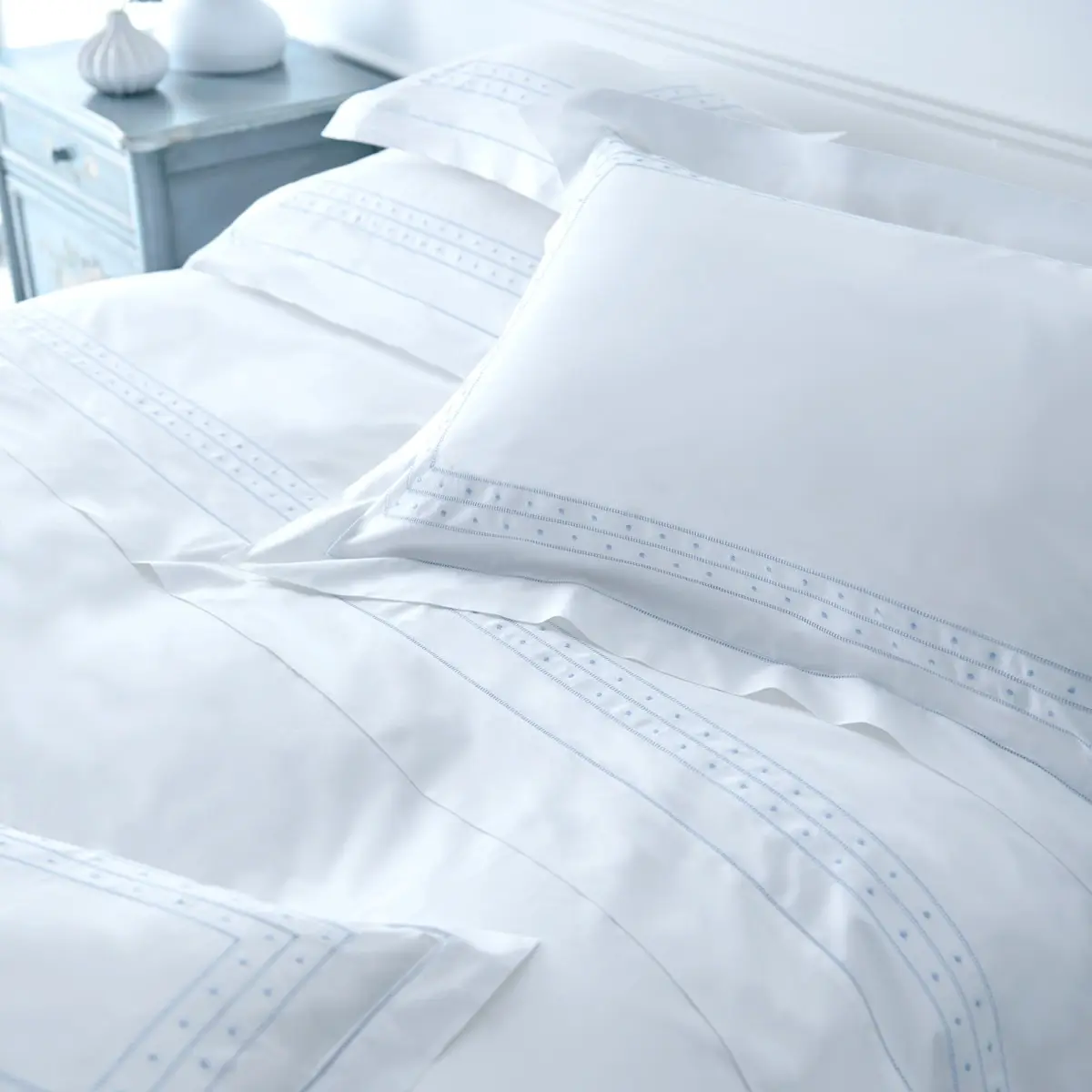 embroidery duvet cover