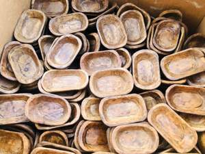 Edium-cuenco de madera para amasar, cuenco de madera para amasar de diferentes tamaños - Product Image 5