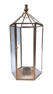 <b>GLASS</b> <b>LANTERN</b> HANGING ANTIQUE <b>LANTERN</b> - Product Image 3