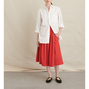 Camiseta informal de manga larga para mujer, Top con botones, calidad prémium, 100% algodón, buen Fitness, bajo precio - Product Image 5