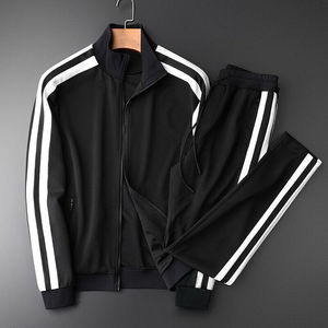 Traje de chándal de lana Lisa para hombre, ropa deportiva de equipo, traje de entrenamiento deportivo, ropa de entrenamiento y Jogging - Product Image 2