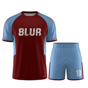 2024 nouveauté Logo personnalisable grande taille hommes football uniforme séchage rapide respirant Polyester pour adultes enfants unisexe - Product Image 1