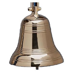 Golden Harmony Handcrafted Brass <b>Bell</b> Antique Inspired Artisan <b>Chime</b> for Meditation Worship & Decor - Product Image 4