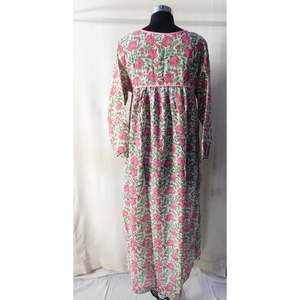 Robes tuniques pour femmes faites à la main double tissu cordon Kurtis pur coton tissé ethnique moderne style décontracté pour tenue de fête d'été - Product Image 3