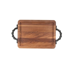 Plateau de service en bois fait main Plateau de forme arrondie jetable écologique Vendeur chaud à bas prix du fournisseur et grossiste - Product Image 2