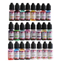 ZDS couleurs vives Alochol encre résine marron haute concentration résine époxy Arts couleur Pigments et colorants alcool encre colorant