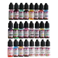 Dye 24 Bottles Vibrant Colors High Concentrated Alcohol-Based Ink Concentrated Epoxy Resin Paint Colour Dye For Petri Dish Coaster