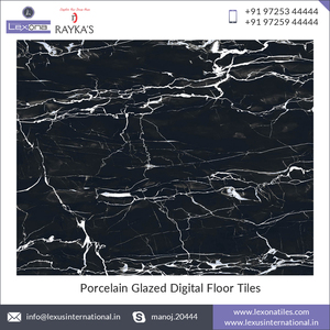Carreaux de sol numériques émaillés en porcelaine polie de style italien 600X600mm Carreaux de sol intérieurs décoratifs - Product Image 4