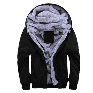 Wholesale Custom <b>Soft</b> Winter <b>Hoodie</b> for Men Plain Dyed Polyester/Cotton Fleece Waterproof Customized Color/Size/Style - Product Image 5