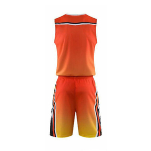 Vêtements de sport personnalisés en Fiber de Polyester, uniforme de basket-ball, maillots brodés, séchage rapide - Product Image 6