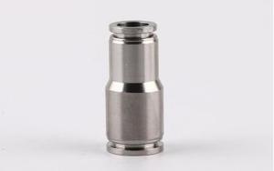 4mm 6mm 8mm 10mm 12mm OD accesorio neumático de acero inoxidable un toque línea recta Push Connect Union manguera tubo un toque <span class=keywords><strong>PUC</strong></span> - Product Image 2