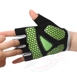 <b>Gloves</b> Outdoor Winter Long Half Finger Bicycle Motorcycle Racing <b>Gloves</b> for <b>Men</b> and Women Sublimated Half-finger <b>Gloves</b> - Product Image 2