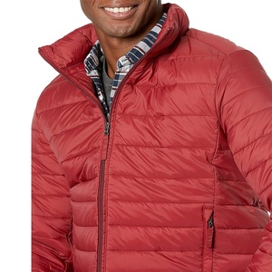 Chaqueta acolchada personalizada de estilo informal para hombre 2023, bombardero de lana de alta calidad, cierre de cremallera, moda de invierno, técnicas lavadas, venta al por mayor - Product Image 4