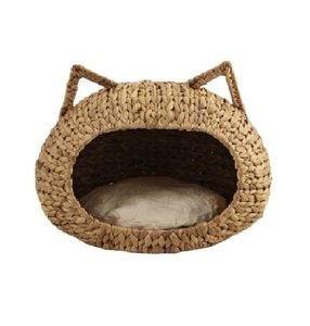 ECO FRIENDLY WATER HYACINTH <b>CAT</b> <b>CAGE</b>/ <b>CAT</b> HOUSE FROM NATURAL WATER HYACINTH (Jasmine: +99 GOLD DATA) - Product Image 5