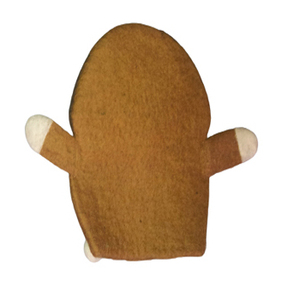 Handmade mềm sang trọng con chó tay con rối đồ chơi cho trẻ em lứa tuổi 5-7 Pup Pals làm từ cảm thấy - Product Image 2