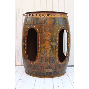 Tabouret en fer forgé, ancien tabouret de bar en fer, pour la maison, jeu de 2 - Product Image 4