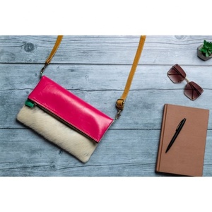 LW Fashion Custom Mini Leather Cross Body Clutch Bag Ladies Designer <b>Handbags</b> and Purses for Winter and Spring National Style - Product Image 1