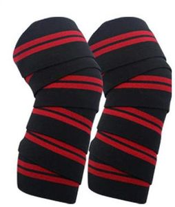 top quality cotton gym <b>knee</b> wraps for protection - Product Image 1