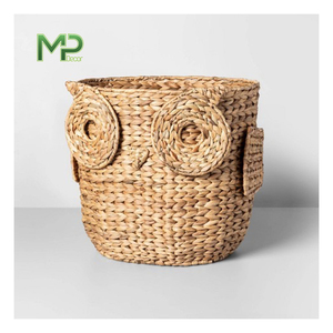 Eco-friendly Elegant Handwoven Water <b>Hyacinth</b> Storage <b>Basket</b> - Product Image 2