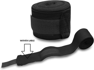 2.5m Elastic Cotton Bandage Wrist Hand Wrap <b>Boxing</b> MMA Kickboxing Muay Thai <b>Dummy</b> EVI 1919 Model OEM Brand Made in Pakistan - Product Image 2