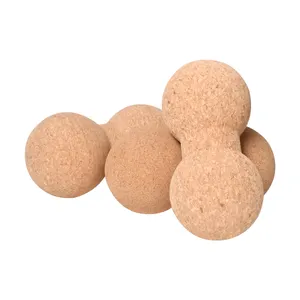 Hotsale umwelt freundliche Großhandel benutzer definierte Cork Ball Cork Yoga Erdnuss für Yoga-Training