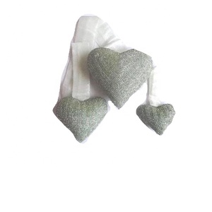 ลูกปัดแก้วรูปหัวใจสีเขียวอ่อนประดับต้นคริสต์มาสมีให้เลือกทุกสีและขนาดตกแต่งคริสต์มาส - Product Image 1