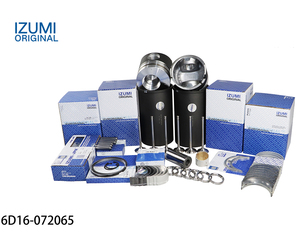 IZUMI Bộ Đệm Lót Động Cơ 6D22 6D24 Vòng Pít-tông 6D16 Chính Hãng Cho Máy Xúc Xe Tải 6D14 6D16 Pít-tông - Product Image 2