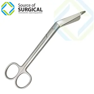 Tijeras de vendaje Lister de acero inoxidable de 200 mm Fuente de alimentación manual Tijeras de vendaje de metal con maquinaria - Product Image 5